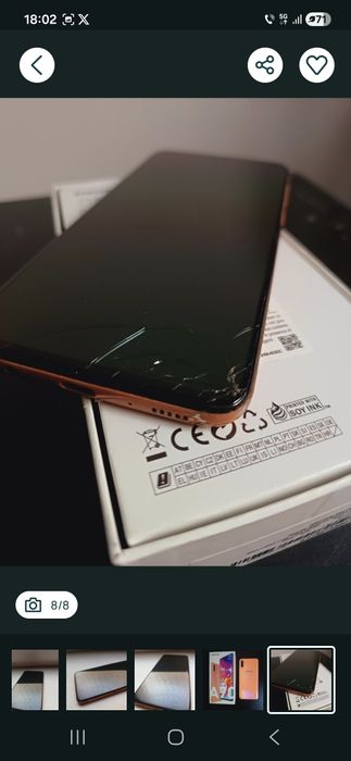 Samsung ecran SPART Galaxy A70