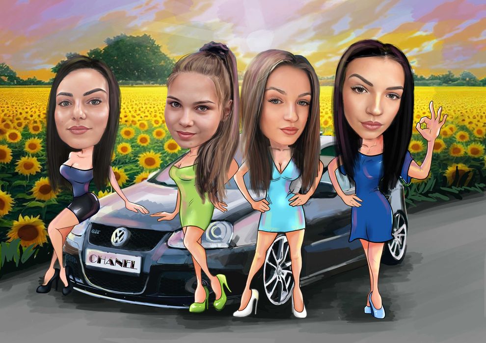 Карикатури по ваше желание