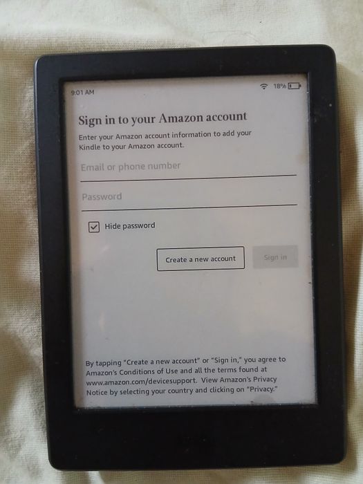Свободен Kindle 8