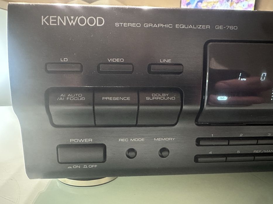Egalizator audio Kenwood GE-760