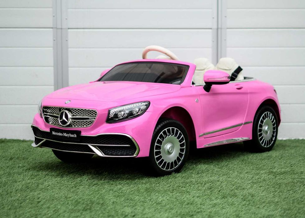 Masinuta electrica pentru copii Mercedes S650 MAYBACH 12V, Pink