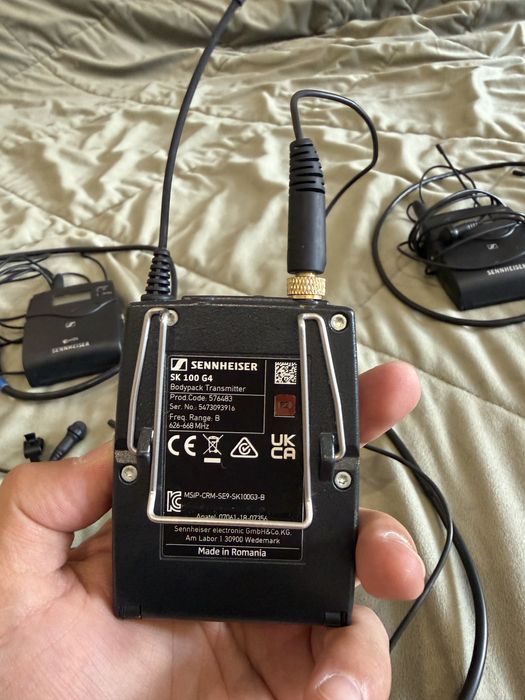 Петличка sennheiser sk 100 g4 (4штук)
