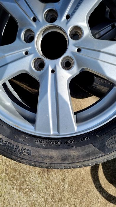 Roți aluminiu si cauciucuri michelin 205,,55, 16