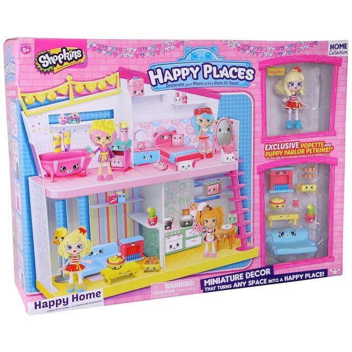 Комплект Shopkins с къща Happy places