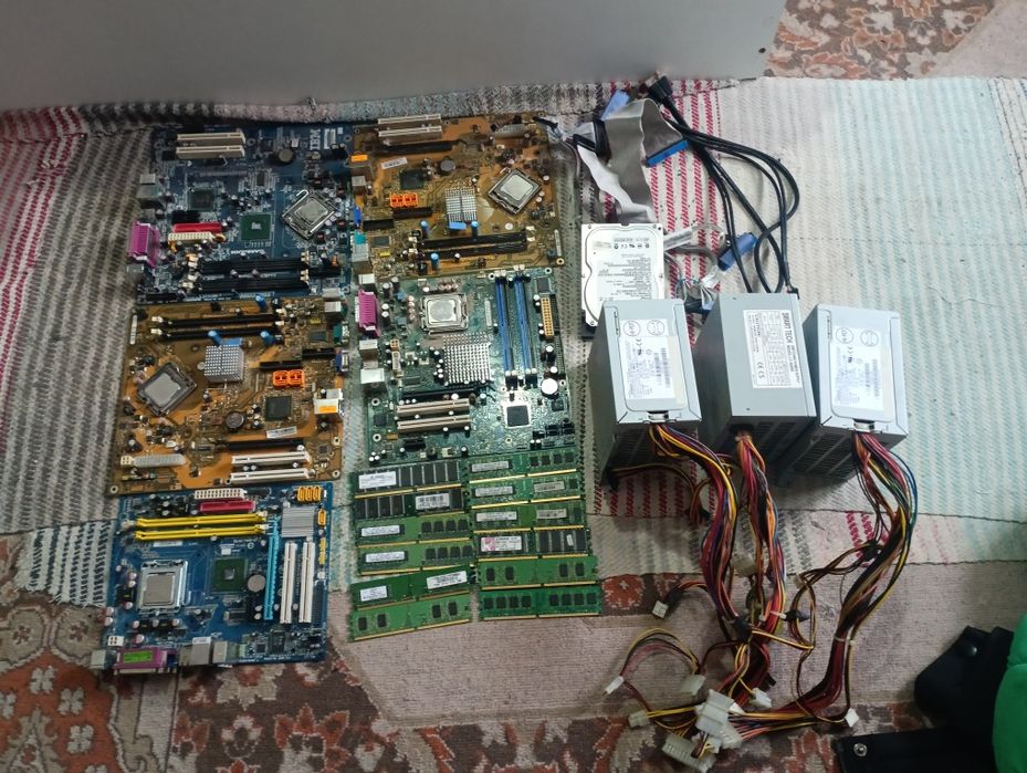 Rami + placi de bază intel 775