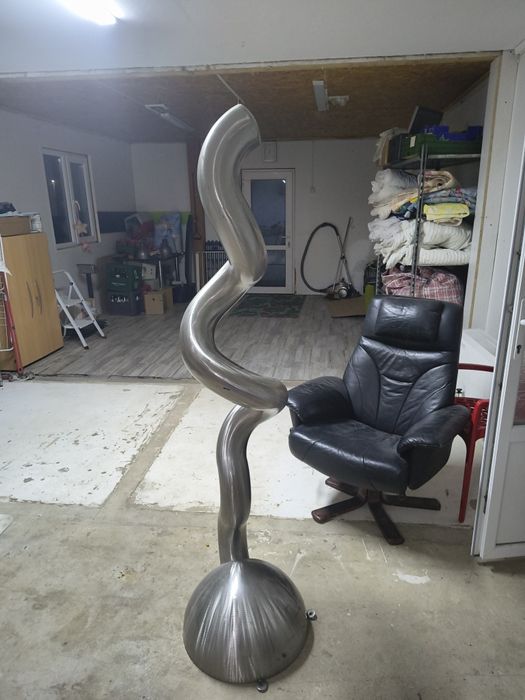 Calorifer inox design industry 170 cm