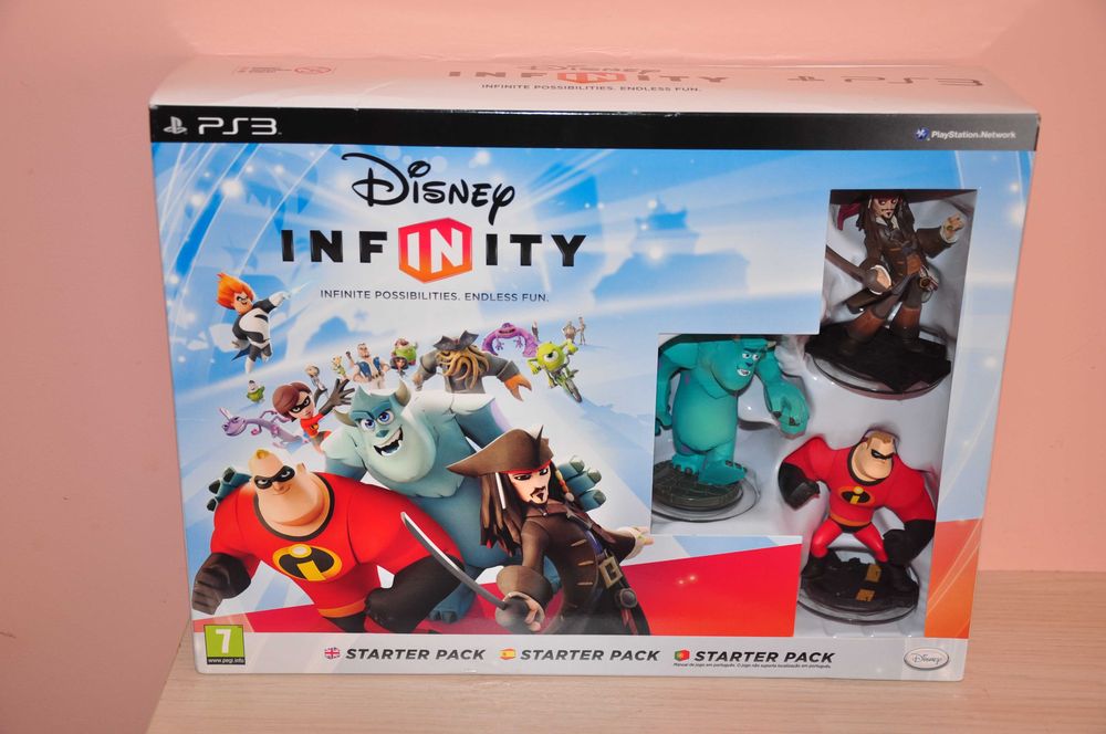 ps3 Disney Infinity Starter pack Star Marvel Дисни стич пс3
