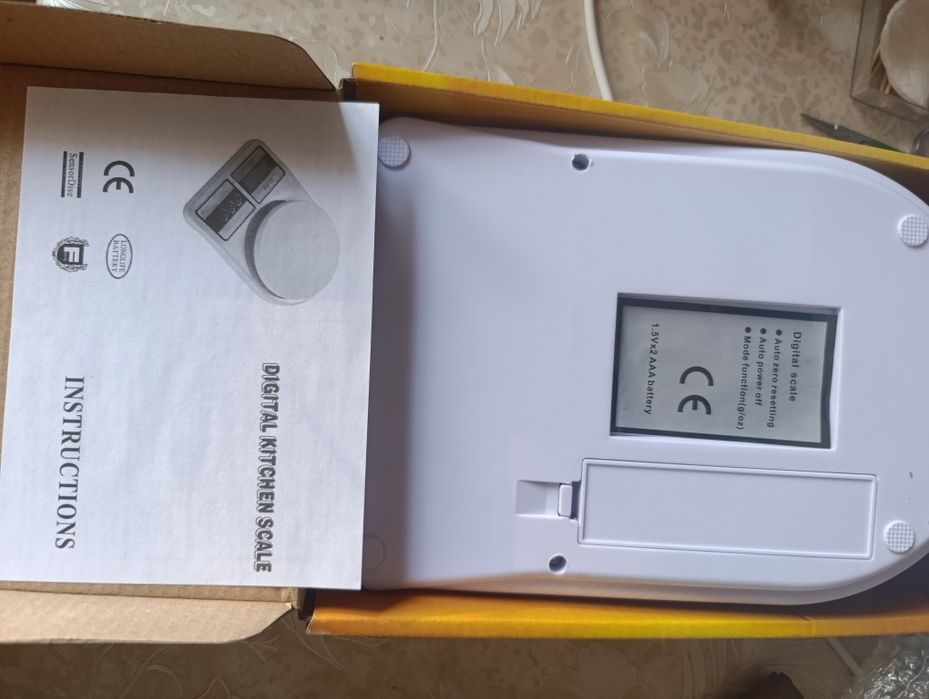 Весы кухонные настольные