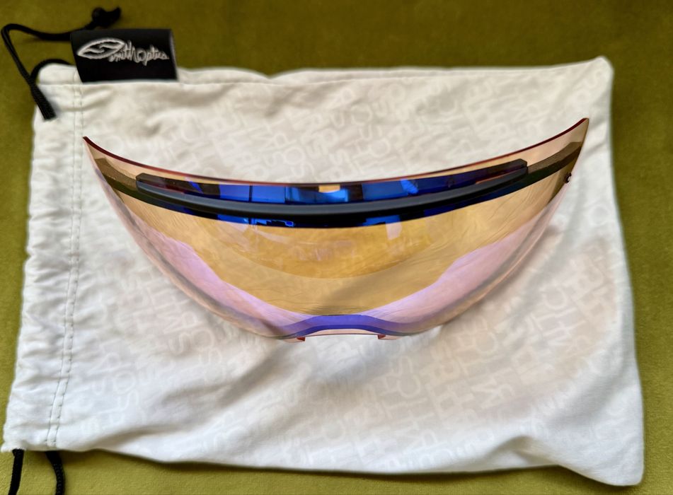 Lentila ochelari ski Smith Optics I/O7 yellow sigilata