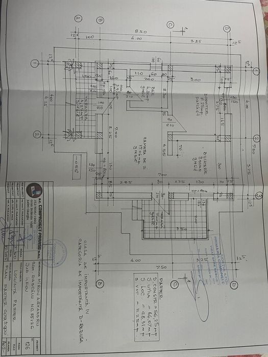 TEREN DASCALU 400mp deschidere 16m intravilan cu fundatie turnata