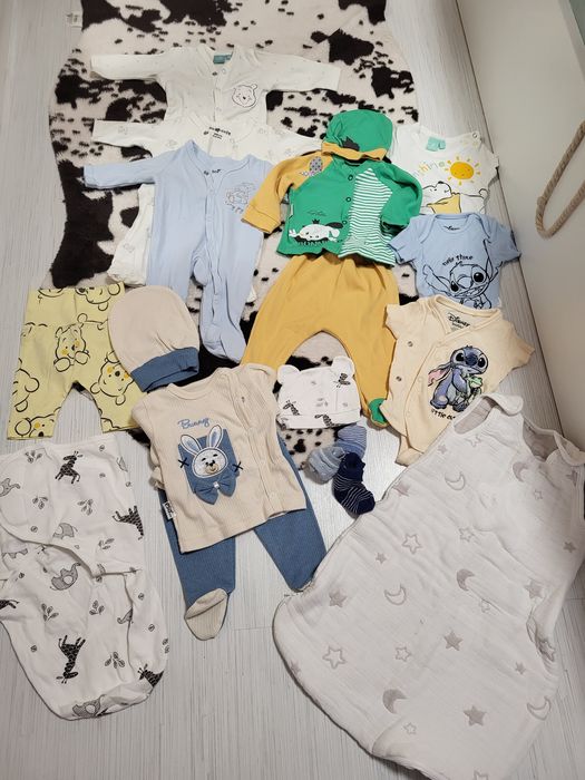 Бебешки дрехи космонавти ,GEORGE, NEXT,SINSAY,DISNEY, в 56,62,68