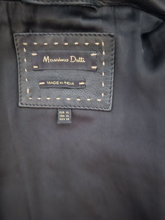 Кожено яке Massimo Dutti