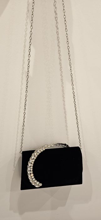 Велурена официална чанта