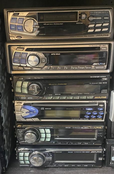 Playere auto Alpine old school