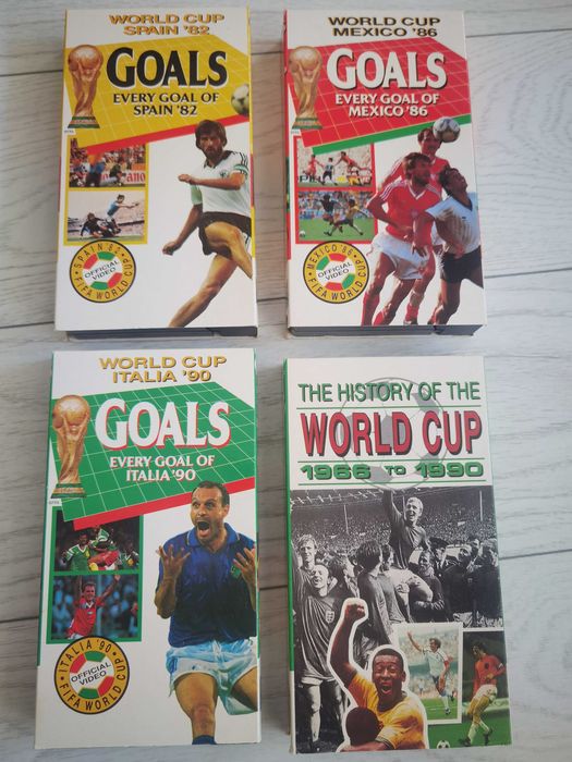 Set casete video campionat mondial fotbal.