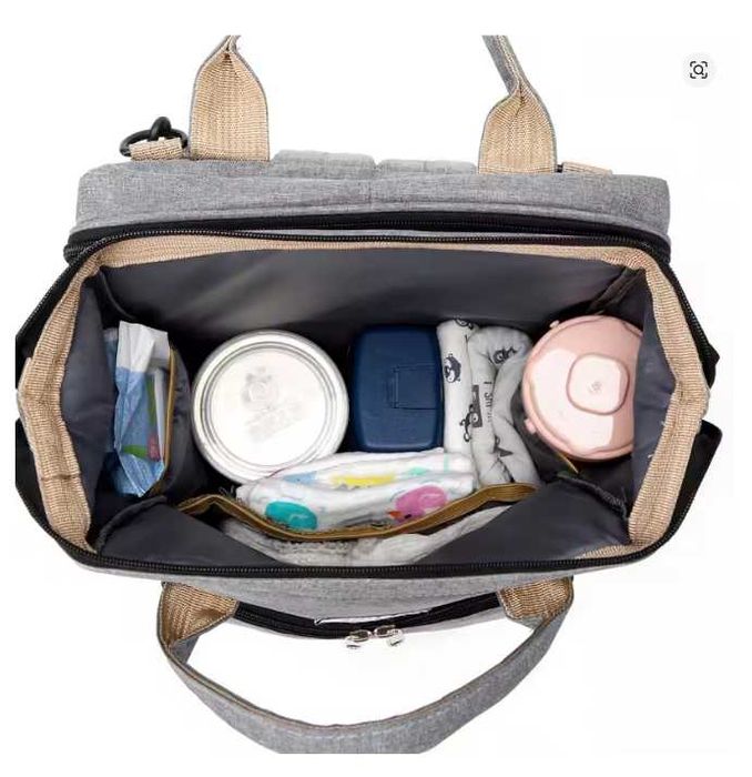 Rucsac 2 în 1 cu pat de bebe pliabil – ideal pentru călătorii