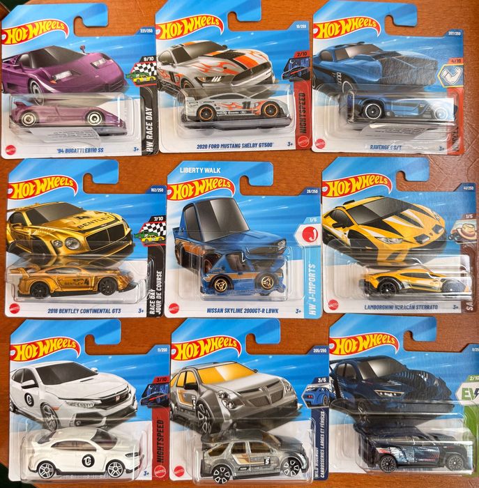 Hot wheels различни модели