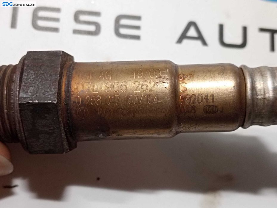 Senzor Sonda Lambda Audi A4 B8 1.8 TFSI 2008 - 2015 Cod 07L906262S [M7227]