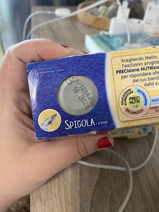 Бебешки пюрета+адаптирано мляко