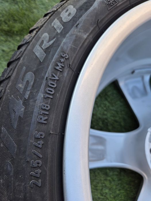 Jante Mercedes E clasa R 18 5x112 cu 245 45 18 Pirelli