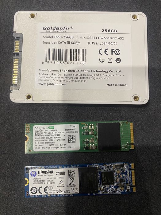 Продам SSD 512gb m2