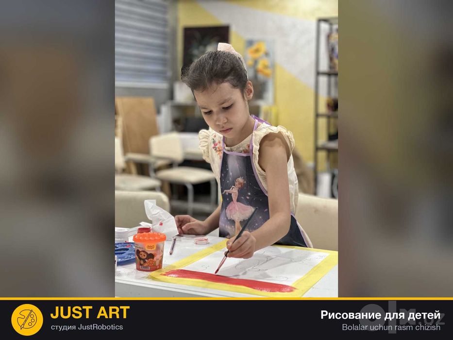 Toshkentda bolalar uchun rasm chizish kurslari Just Art