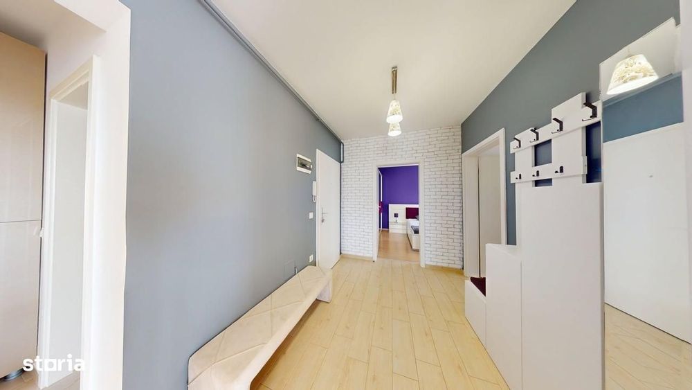 Apartament 3 camere, mobilat și utilat, boxa depozitare - Sibiu