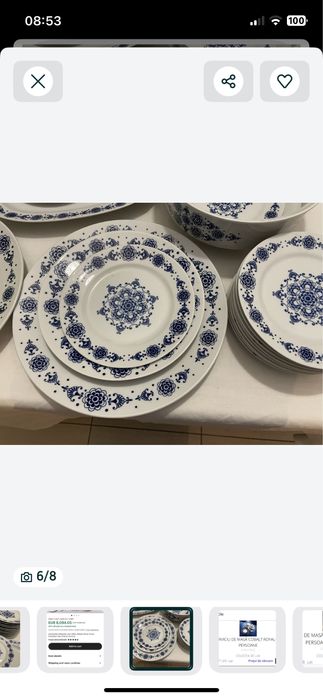 Serviciu masa Kahla impecabil