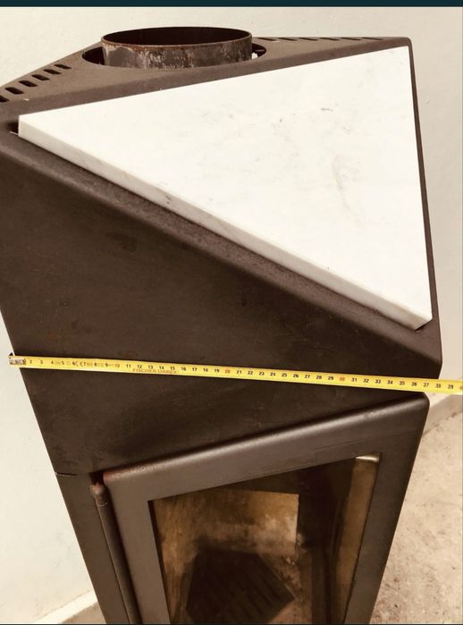 Semineu panoramic Kago Orion lemn soba focar