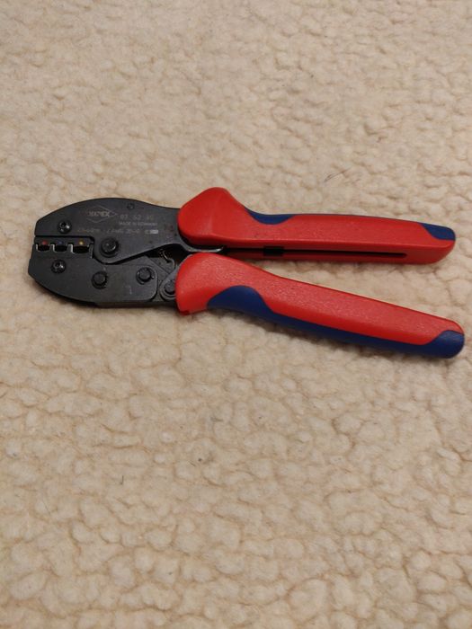 Knipex 97 53 36 – Clește profesional sertizat papuci / ferrule – stare excelentă