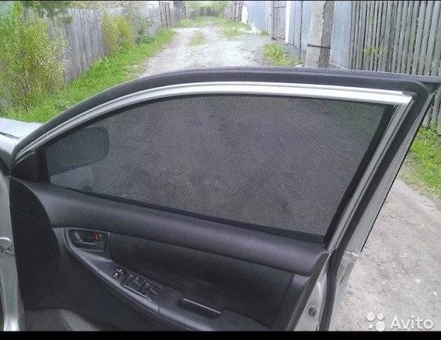 Каркасные шторки на БМВ е39