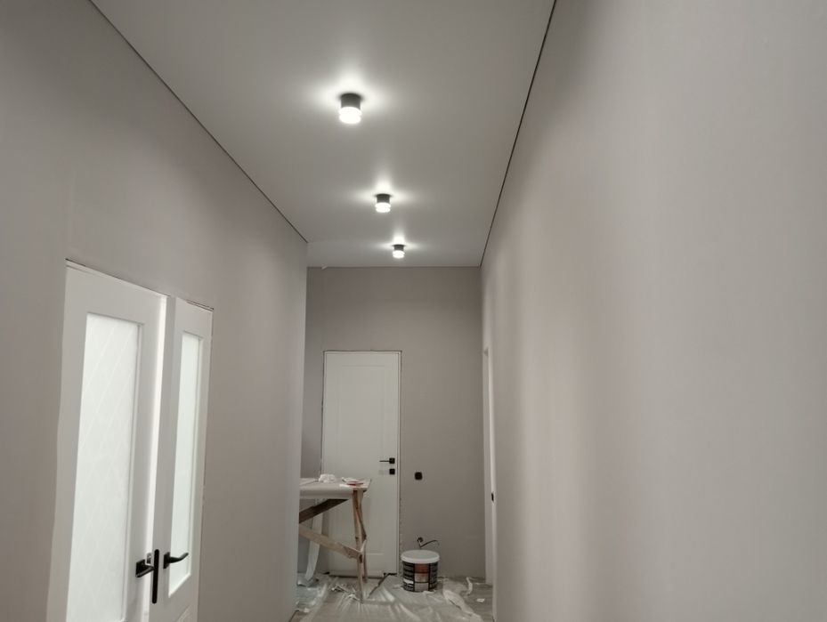 Ремонт стен под обои в Караганде.