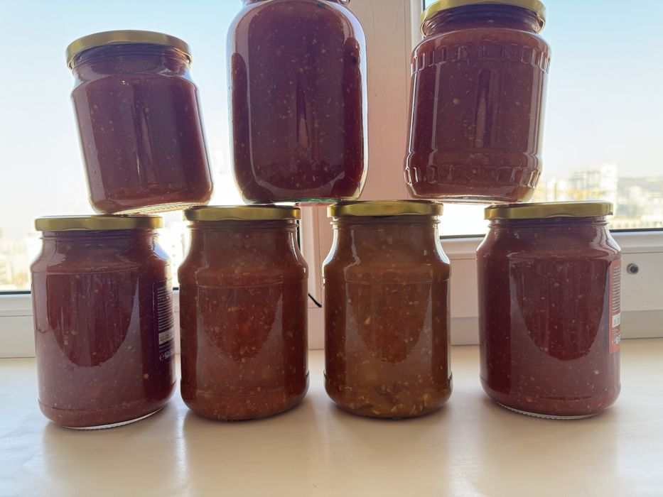 Соленья Икра, Лечо, Цецебелли 1 литр