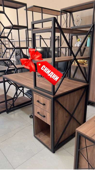 Лофт стол/ офисный стол/ stol/ loft/ loft dizayndagi stollar