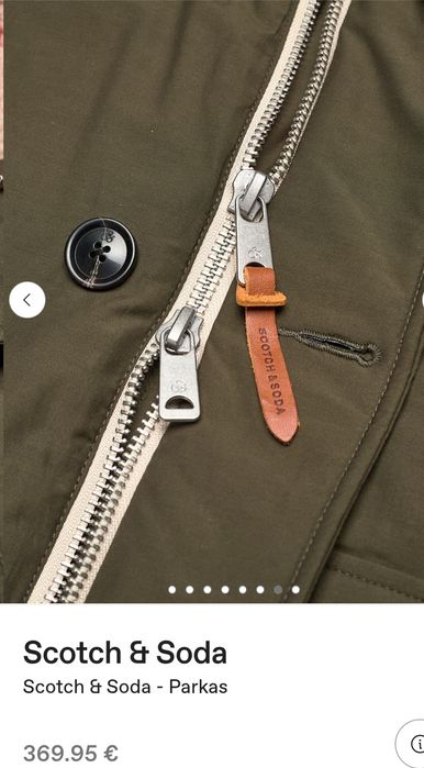 Scotch & soda  страхотна парка