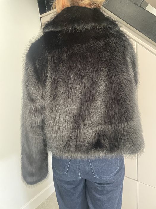 эко шуба короткая