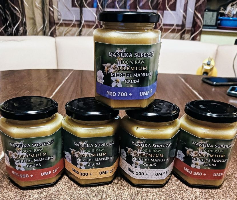 Lăptișor de Matca Pur, Podmore, Miere MANUKA SuperAPI, Pastura, Polen
