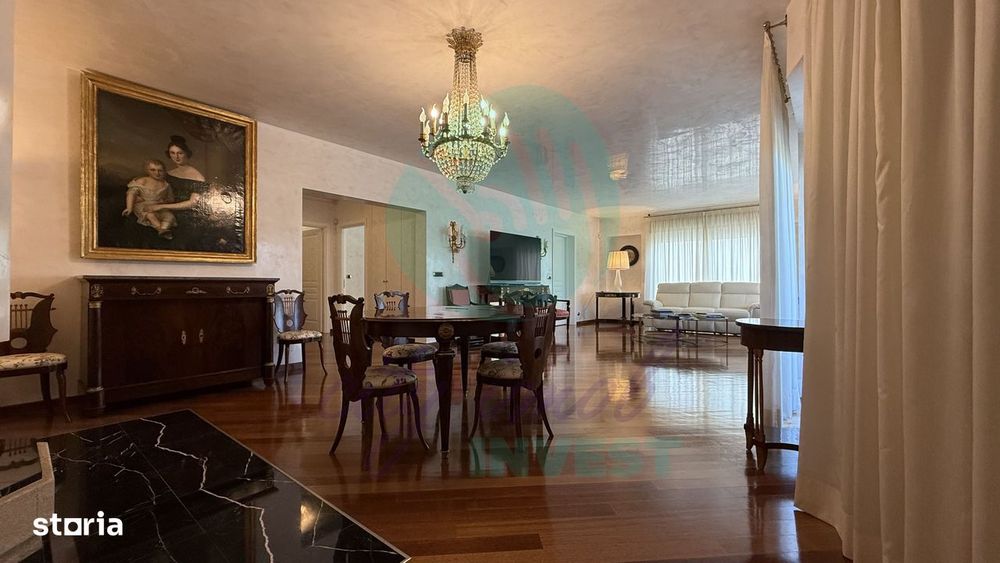 4 camere de lux în Primăverii cu terasă și 2 parcări