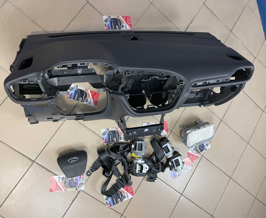 Ford Puma II - kit airbag volan pasager - plansa de bord - set centuri