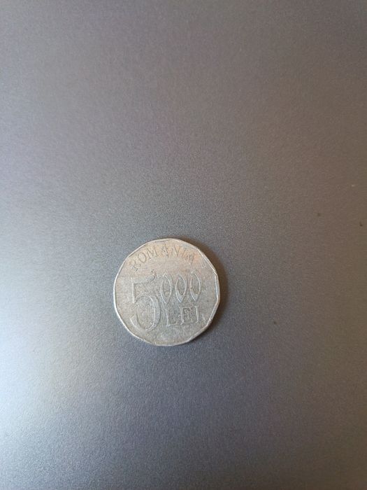 Moneda 5000 lei/2002