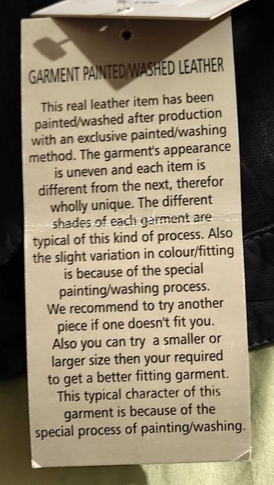 Кожено яке Arturo - ново, оригинално