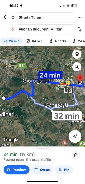 Teren intravilan Tantava Gradinari