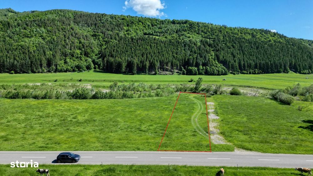 Teren intravilan In Zarnesti zona Plaiul Foii, asfalt si priveliste