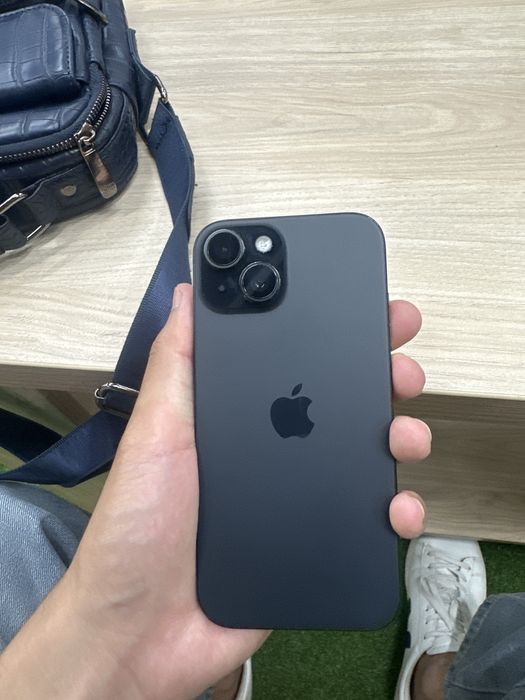 Iphone 15 86 yomkst 128 xotira qora rang CH/A