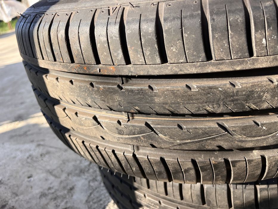 Vand roti volkswagen cu cauciucuri noi fulda 195/50 R15