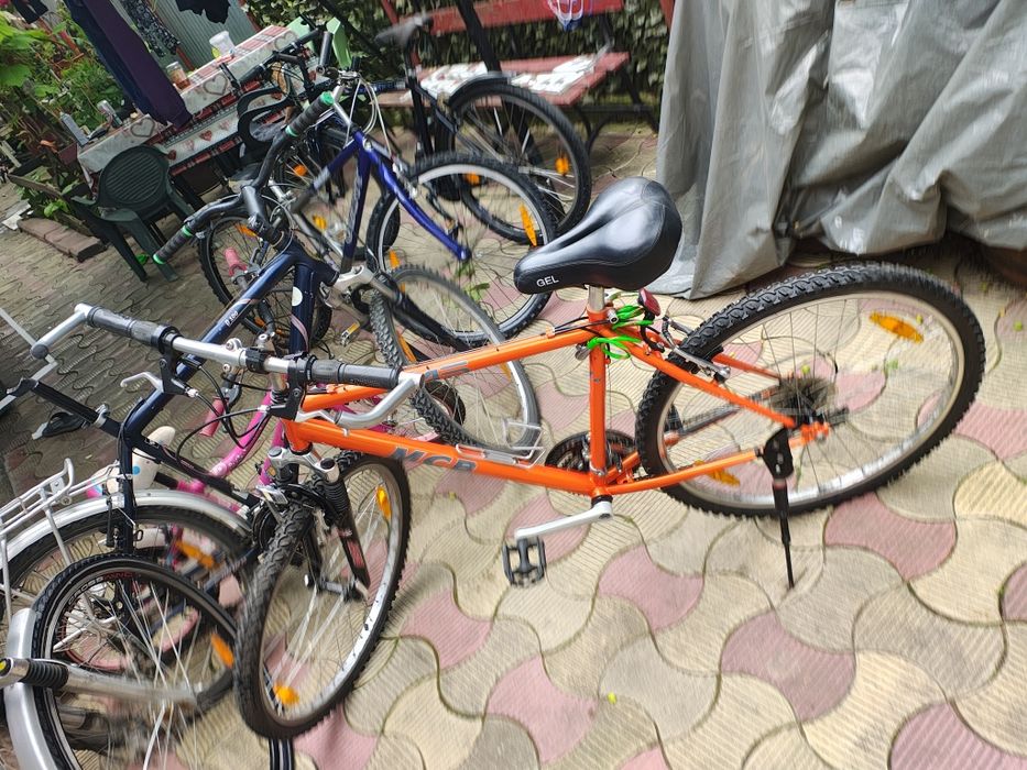 Biciclete de aluminiu la 250 lei buc și cu disc, și dinam în butuc
