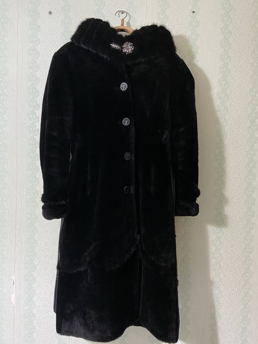 Шуба зимняя мутоновая