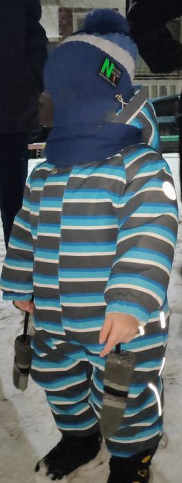 Зимний мембранный комбинезон для мальчика