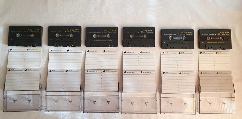 Аудио касети TDK SA-X100, TDK SA-X90