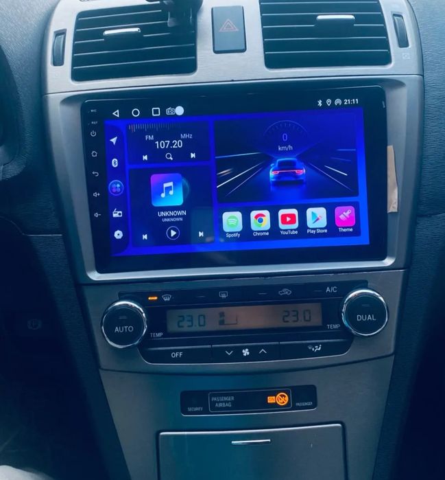 Toyota Avensis T27 мултимедия Android GPS Навигация Carplay